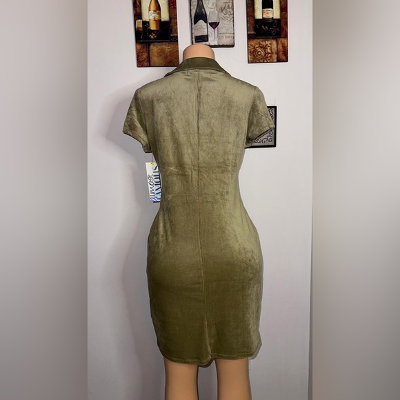 NWT OLIVE CORDUYDRESS SHORT SLEEVE SIZE XL - Picture 5 of 6